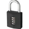 ABUS 158/50 KODELÅS 50 MM SORT 1 STK