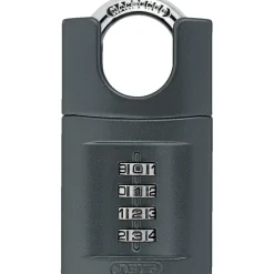 ABUS 158CS/50 KODELÅS 50 MM GRÅ 1 STK