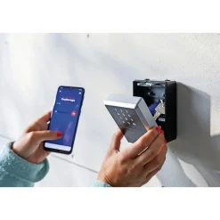 ABUS KEYGARAGE 787 SMART BLUETOOTH VÆGMONTERING NØGLEBOKS 82.50 X 120 MM