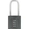 ABUS KODEHÆNGELÅS 158/50 HB50 HÆNGELÅS 121X52X57 MM GRÅ 1 STK