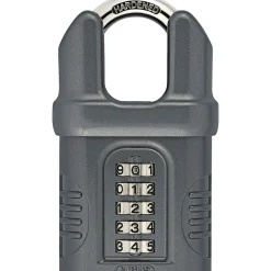 ABUS KODEHÆNGELÅS 158CS/65 HÆNGELÅS 65 MM GRÅ 1 STK