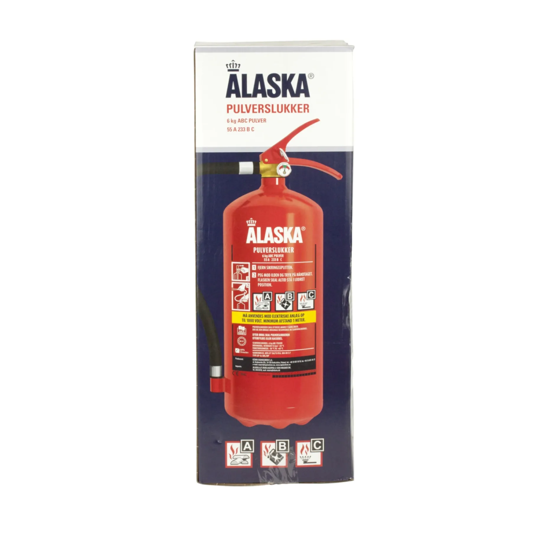 ALASKA AP6 PULVERSLUKKER 6 KG