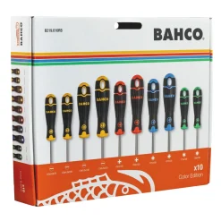 BAHCO SKRUETRÆKKERSÆT 10 DELE