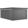 BIOHORT CASANOVA CASANOVA REDSKABSRUM MØRKEGRÅ METALLIC 27,09 M2
