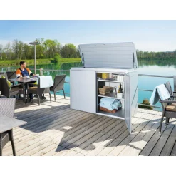 BIOHORT HIGHBOARD STR. 200 HYNDEBOKS SØLV METALLIC