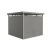 BIOHORT HIGHLINE H4 REDSKABSRUM KVARTSGRÅ METALLIC 7,56 M2