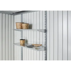 BIOHORT HIGHLINE H4 REDSKABSRUM KVARTSGRÅ METALLIC 7,56 M2