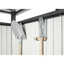 BIOHORT HIGHLINE H2 REDSKABSRUM MØRKEGRÅ METALLIC 5,36 M2