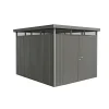 BIOHORT HIGHLINE H5 REDSKABSRUM KVARTSGRÅ METALLIC 8,66 M2