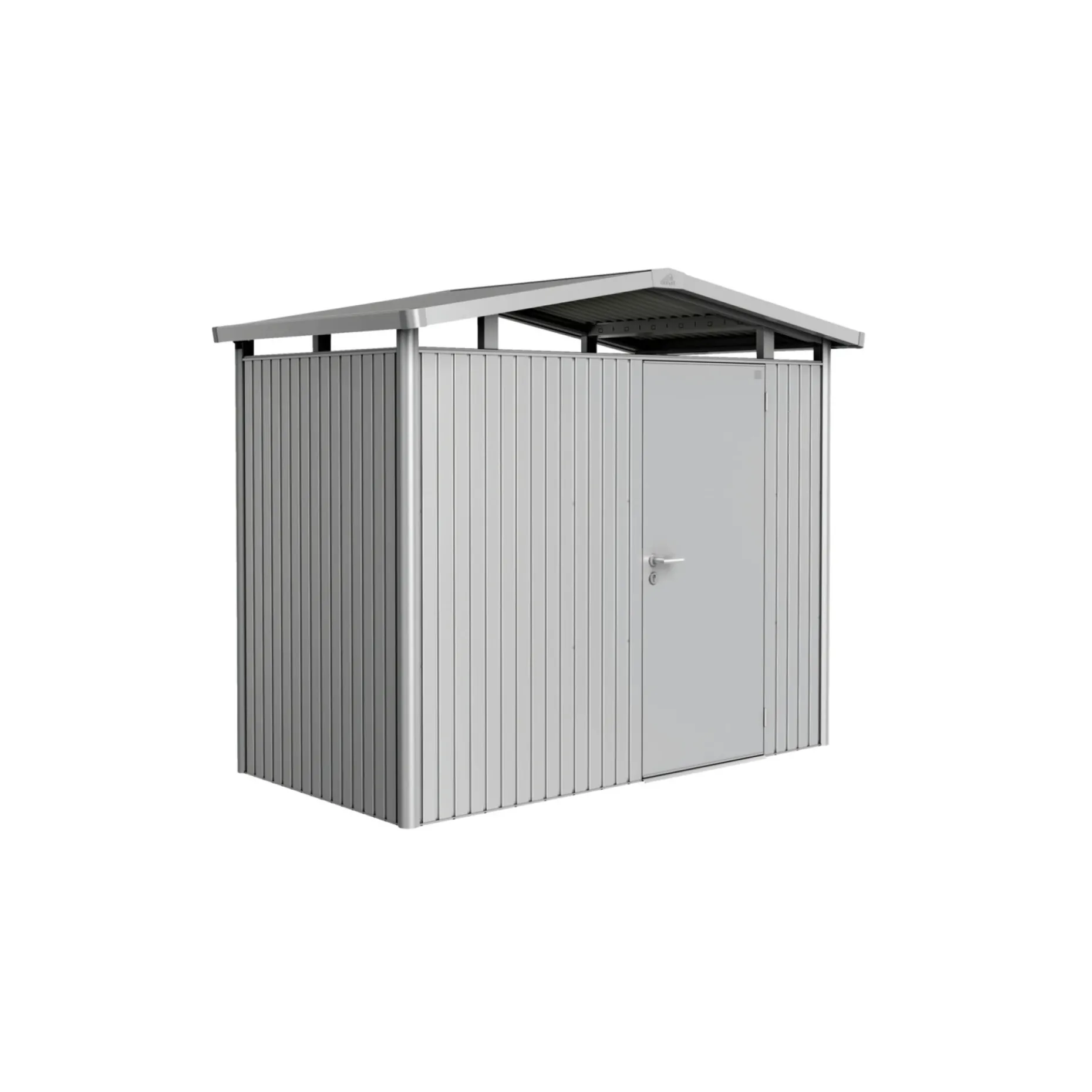 BIOHORT PANORAMA P1 REDSKABSRUM SØLV METALLIC 4,31 M2