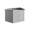 BIOHORT PANORAMA P3 REDSKABSRUM SØLV METALLIC 6,5 M2