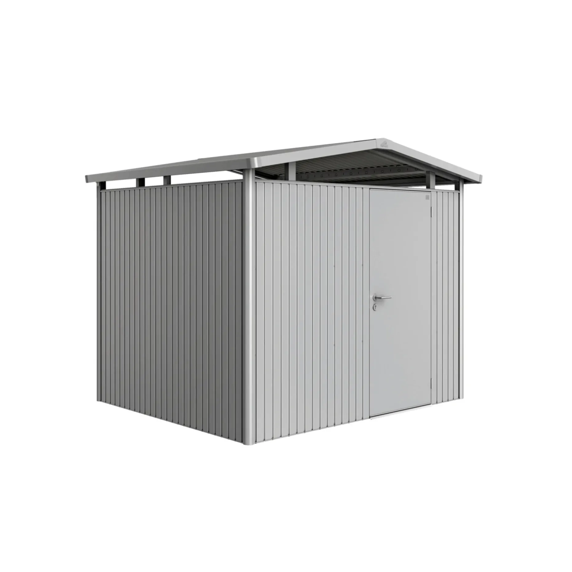 BIOHORT PANORAMA P3 REDSKABSRUM SØLV METALLIC 6,5 M2