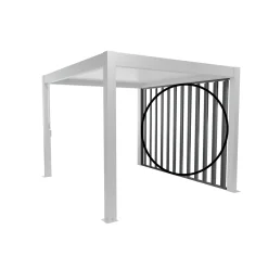 BIOHORT SIDEVÆG PERGOLA 2.35 X 3.27 M