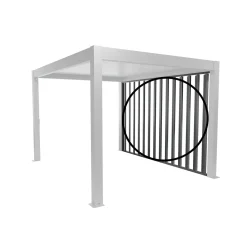 BIOHORT SIDEVÆG PERGOLA 2.35 X 3.64 M