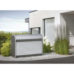 BIOHORT STOREMAX STR. 160 REDSKABSRUM KVARTSGRÅ METALLIC 1,27 M2
