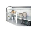 BIOHORT TILBEHØR TIL STOREMAX STR. 190 HYLDE ALUMINIUMSGRÅ