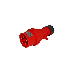 BLUE ELECTRIC CEE STIKPROP RØD 400V 16A M/FASEVENDER
