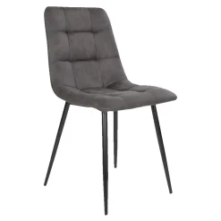 BOLIGINTERIØR CLARA SPISESTOL MØRKEGRÅ 86 X 44 X 55 CM