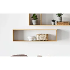 BOLIGINTERIØR ELVA HYLDE BAMBUS 19 X 70 X 15 CM