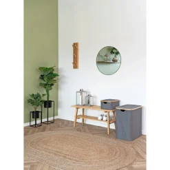 BOLIGINTERIØR ELVA KNAGERÆKKE NATUR 60 X 14 X 9.50 CM