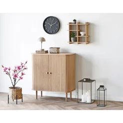 BOLIGINTERIØR LANTERNE H 35 CM ANTIK MESSING LOOK