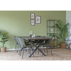 BOLIGINTERIØR METAL LANTERNESÆT H25/H35 CM SORT