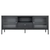 BOLIGINTERIØR NELA TV-BÆNK SORT 60 X 160 X 35 CM