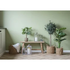 BOLIGINTERIØR OLIVENTRÆ KUNSTIG PLANTE 120 CM