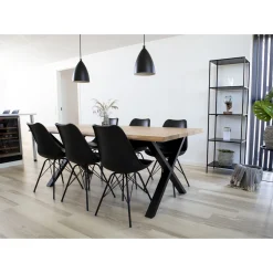 BOLIGINTERIØR PLANKEBORD OLIERET EG/NATUR 95 X 200 CM
