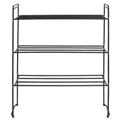 BOLIGINTERIØR SKOREOL SORT 25 X 49.50 CM