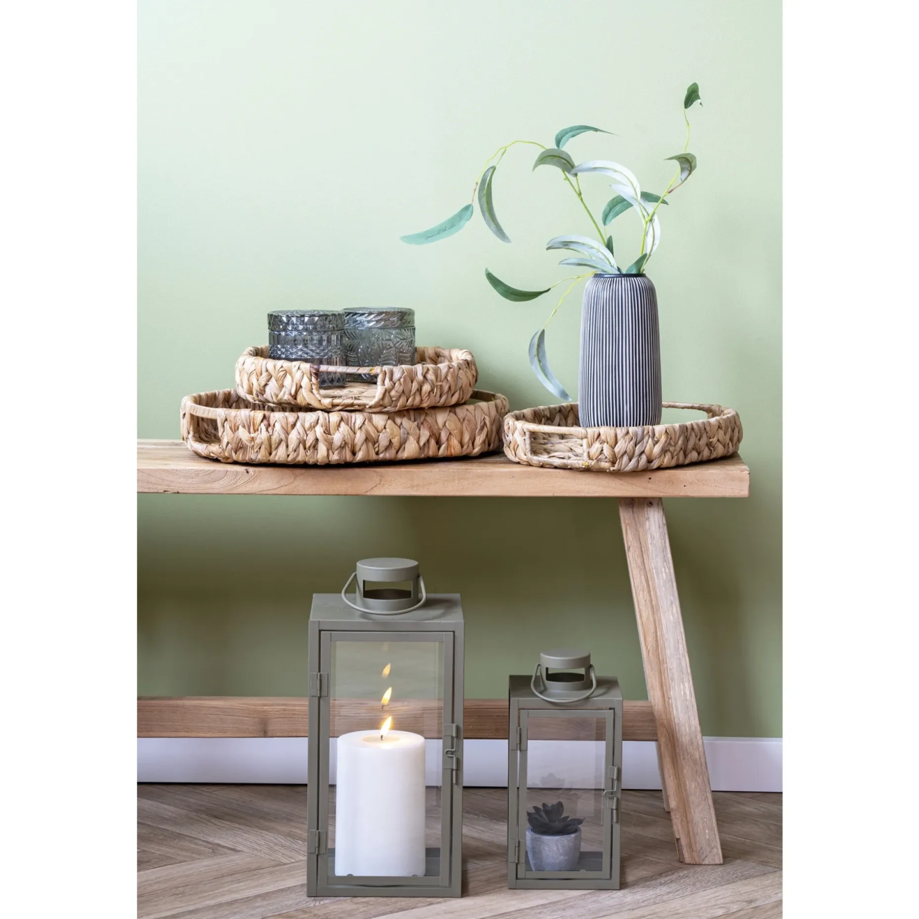BOLIGINTERIØR SOFIE BÆNK TEAK 25 X 90 CM