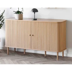 BOLIGINTERIØR STINE SKAB NATUR 79 X 40 X 140 CM