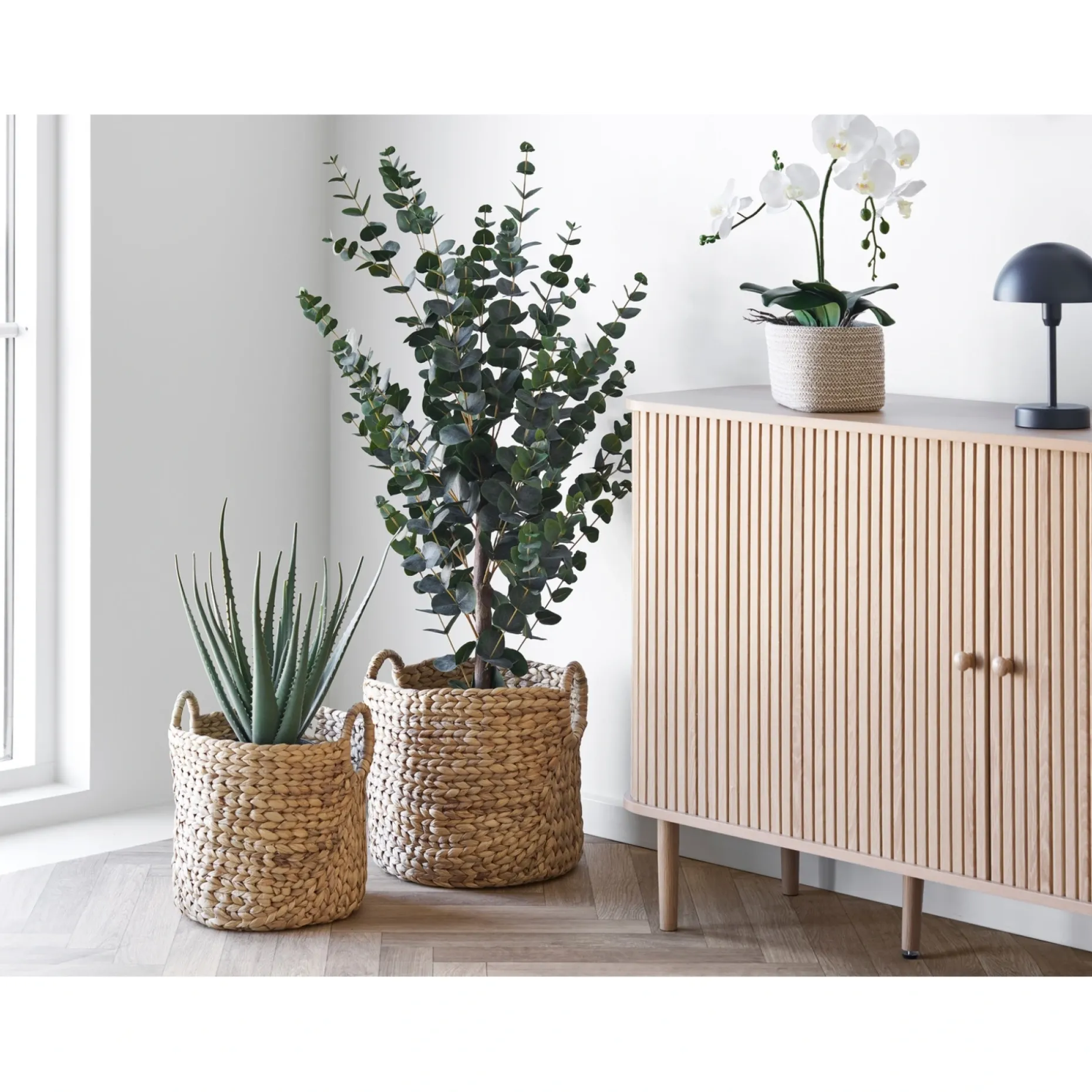 BOLIGINTERIØR STINE SKAB NATUR 79 X 40 X 140 CM