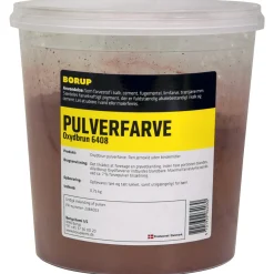 BORUP 6408 OXYDFARVE 750 G BRUN