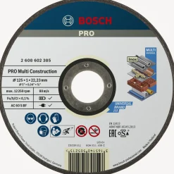 BOSCH ACS 60 V BF SKÆRESKIVE 125MM 1 STK
