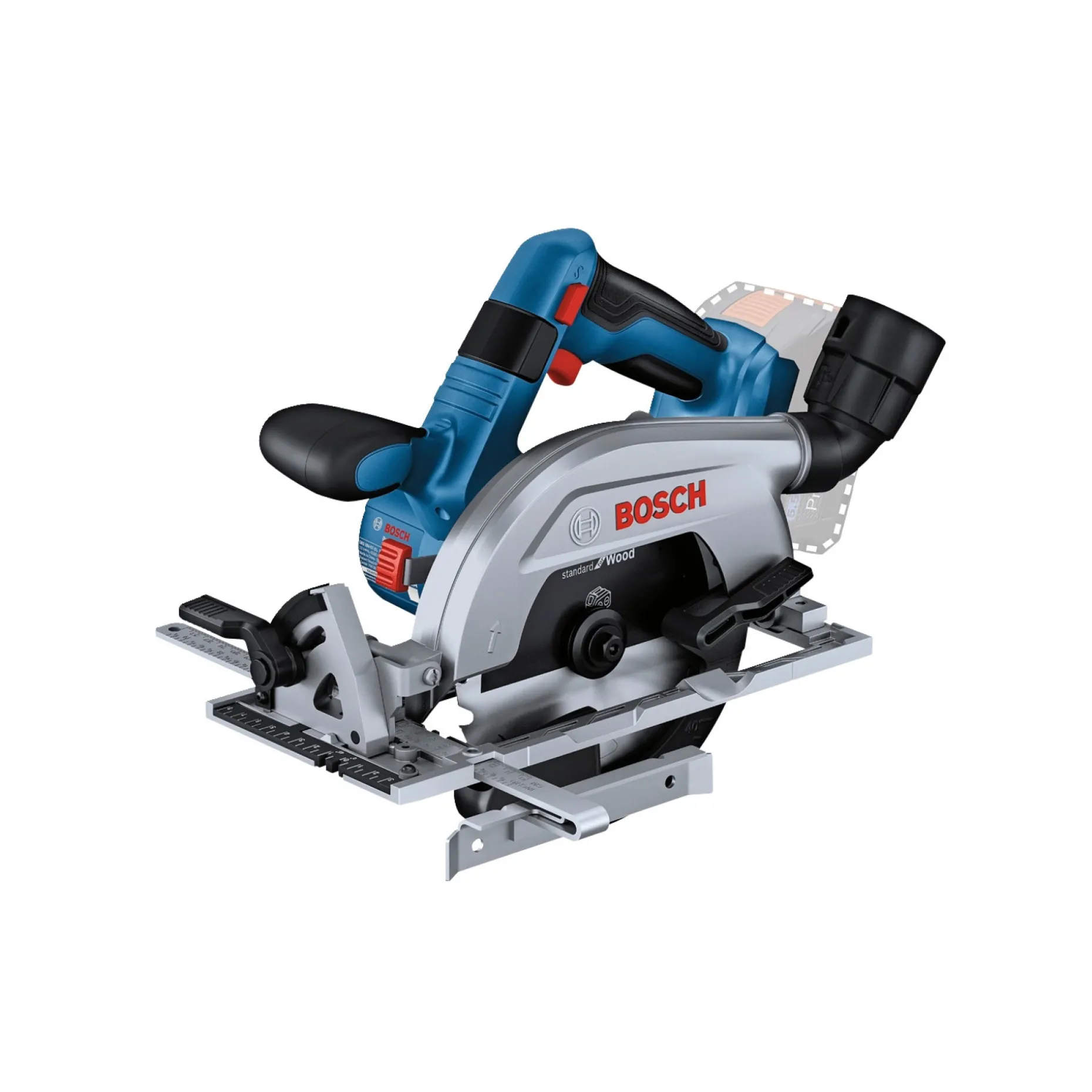 BOSCH PRO GKS 18V-57-2 L RUNDSAV AKKU 18,0 V UDEN BATTERI OG LADER