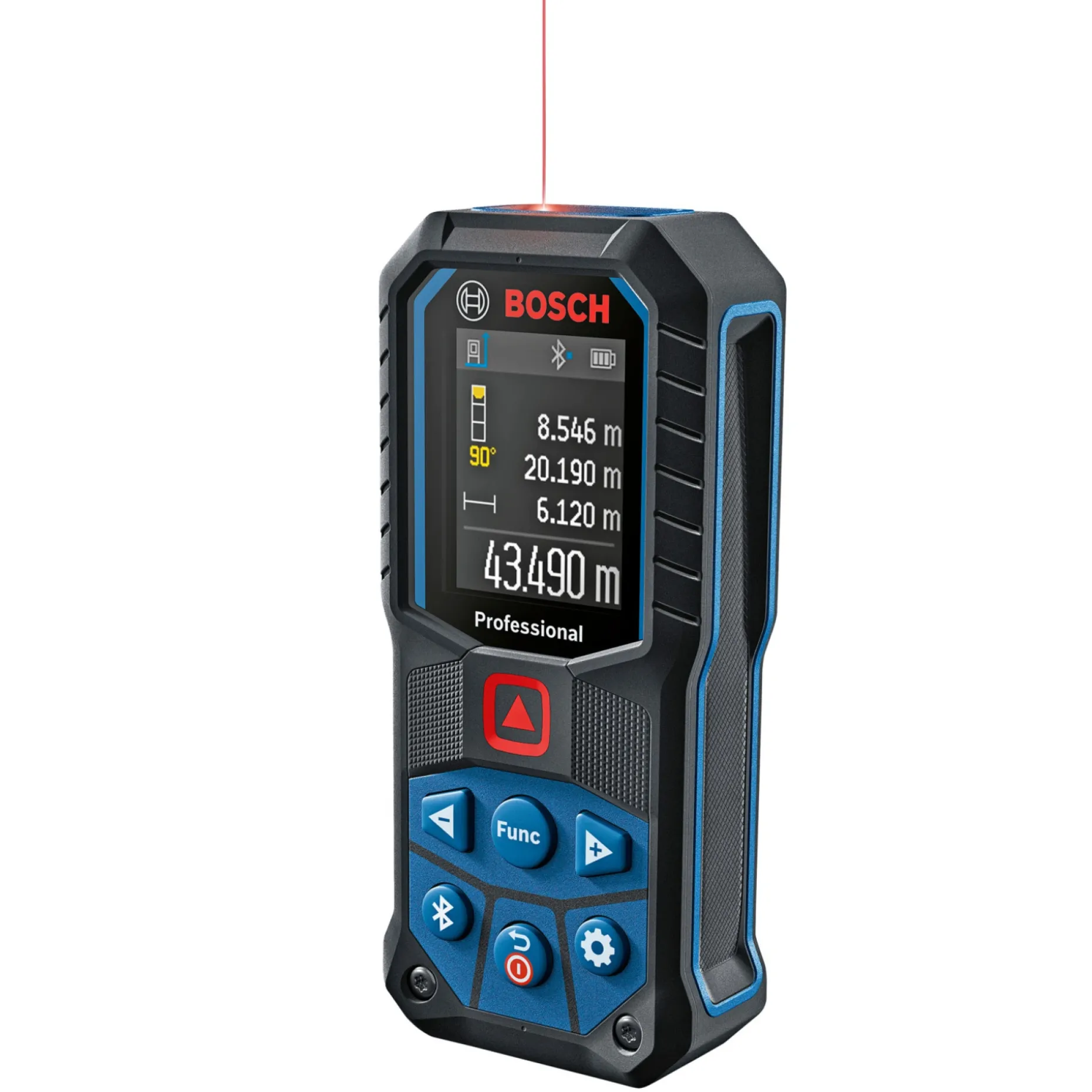 BOSCH PRO GLM 50-27 C AFSTANDSMÅLER HÆLDNINGSMÅLING: 0–360° (4 X 90°)