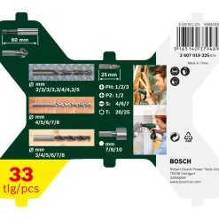 BOSCH PROMOLINE 2607019325 BOR-/BITSSÆT 33 DELE