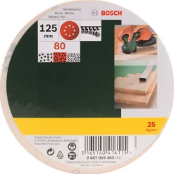 BOSCH PROMOLINE EXC SLIBERONDEL Ø125 MM K80 25 STK