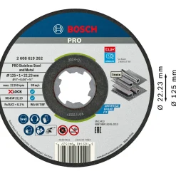 BOSCH TILBEHØR X-LOCK STDI SKÆRESKIVE 125MM 10 STK