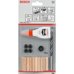 BOSCH TRÆBORSÆT 8X40 MM 32 DELE