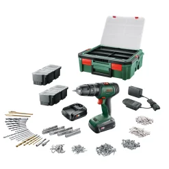 BOSCH UNIVERSAL IMPACT 18V SLAGBOREMASKINE AKKU MED BATTERI OG LADER
