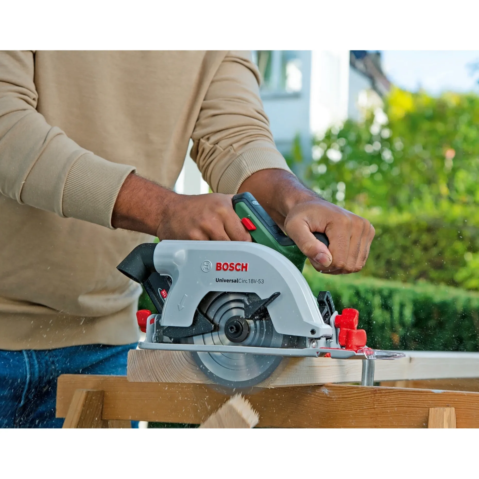 BOSCH UNIVERSAL UNIVERSALCIRC 18V-53 RUNDSAV AKKU 18,0 V UDEN BATTERI OG LADER