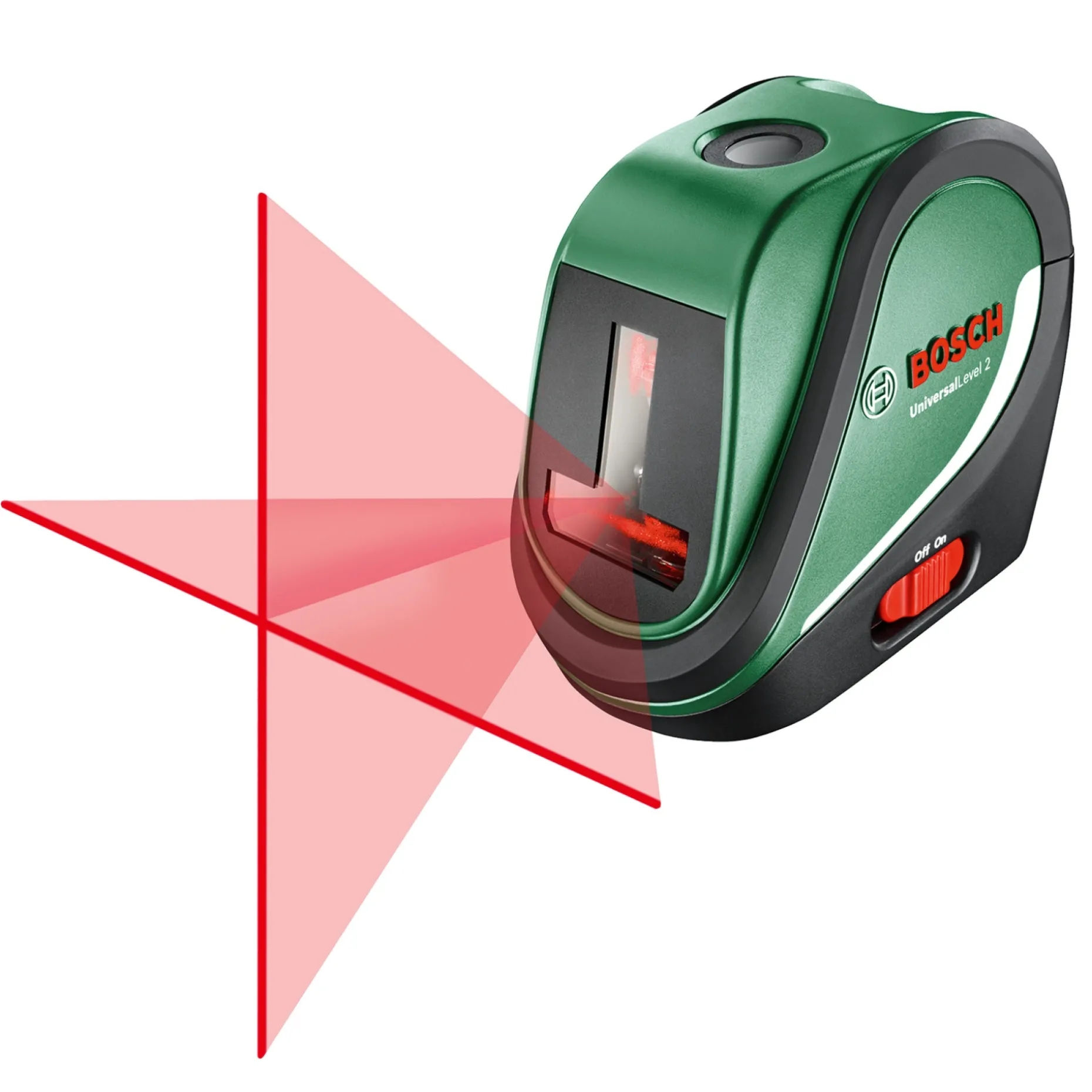 BOSCH UNIVERSAL UNIVERSALLEVEL 2 M/STATIV KRYDSLASER 10,0 M