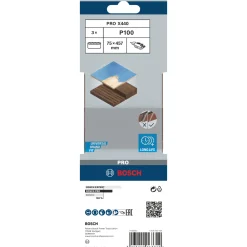 BOSCH 75X457MM SLIBEBÅND 100 3 STK