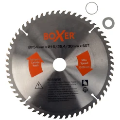 BOXER 254 MM. FIN 60T RUNDSAVKLINGE 254X16-30MM