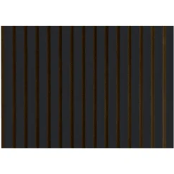 BY VENØ SVANEMÆRKET AKUSTIK-LINOLEUMSPANEL SORT 23 X 600 X 2400 MM