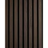 BY VENØ SVANEMÆRKET AKUSTIKPANEL UBEHANDLET RØGET EG 19 X 600 X 2400 MM