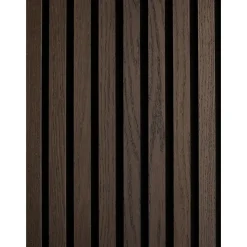 BY VENØ SVANEMÆRKET AKUSTIKPANEL UBEHANDLET RØGET EG 19 X 600 X 2400 MM