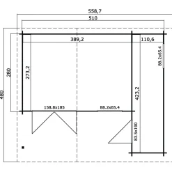 BYGNORDIC FENJA HYTTE 21,3 M2